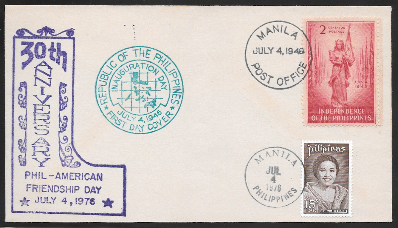 Philippines 1946 First Day Cover 